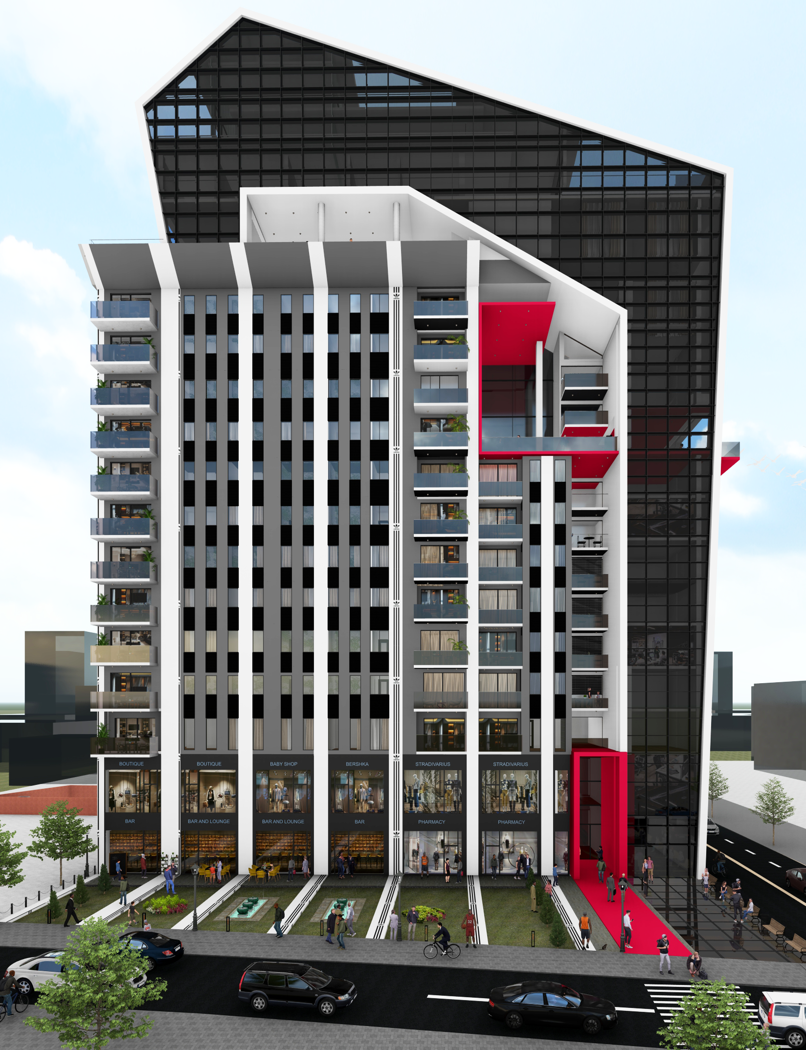 Mila Residence Building Front