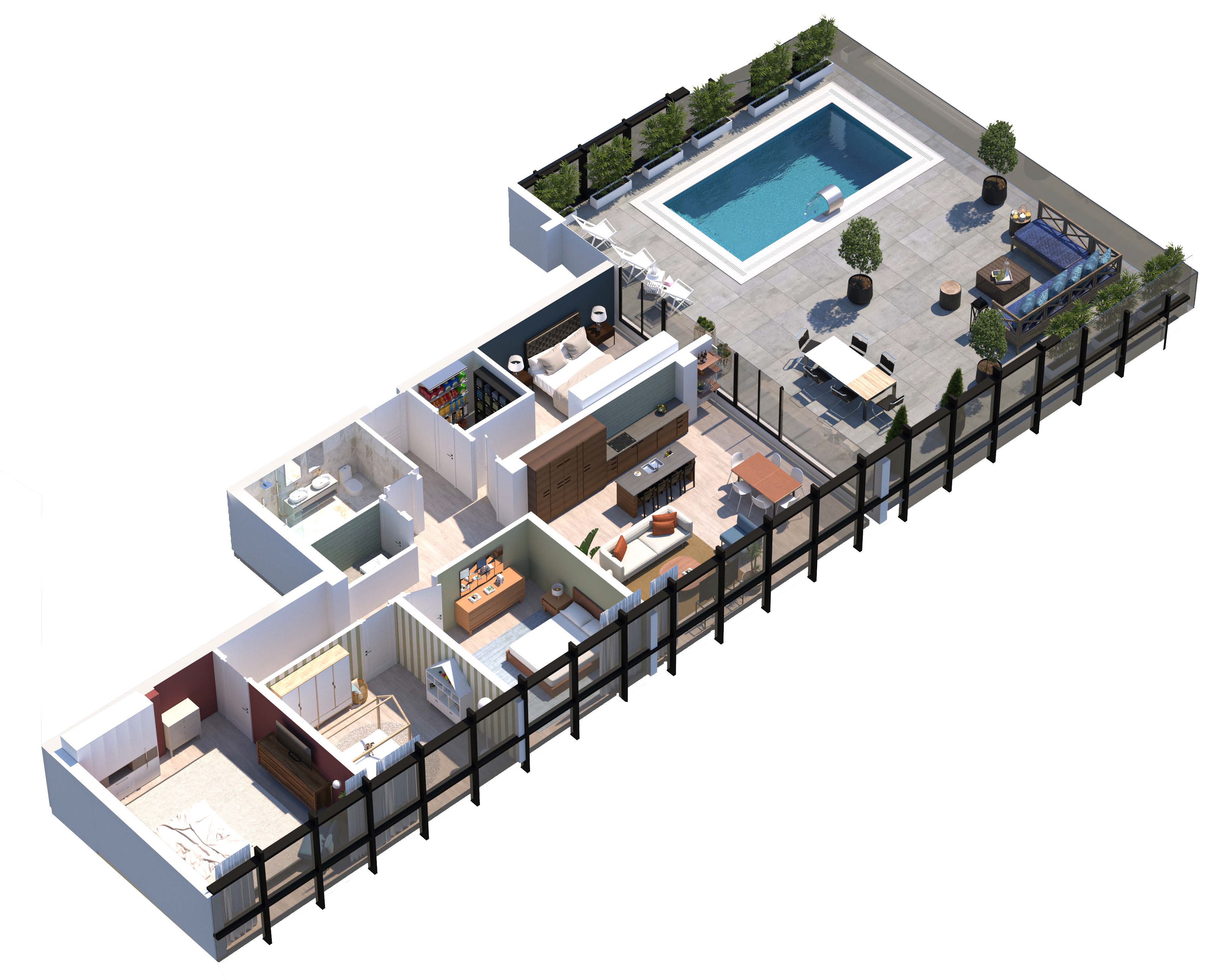 Apartment 4 Layout